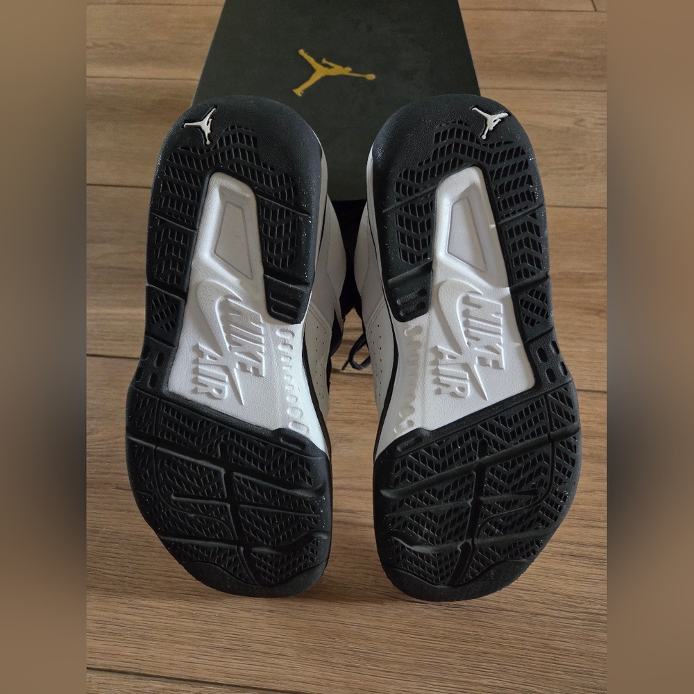 Jordan Stay Loyal 3 Black Metalic Gold White Athletic Men's Basketball Shoes - Picture 10 of 11